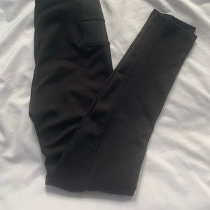 girls black leggings slightly used good quality :)